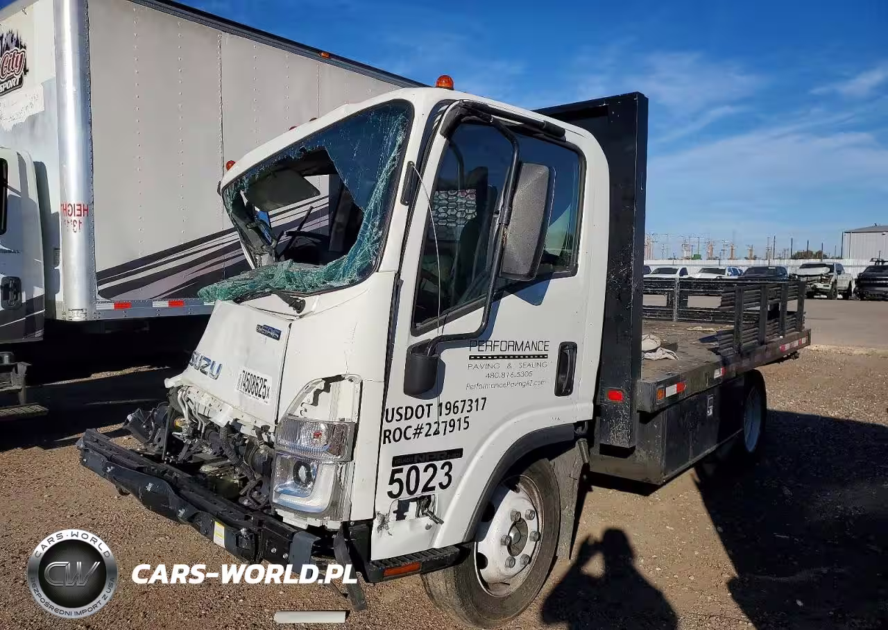 2023 Isuzu Npr Hd Flatbed Truck VIN:54DC4W1D3PS208423 - 2