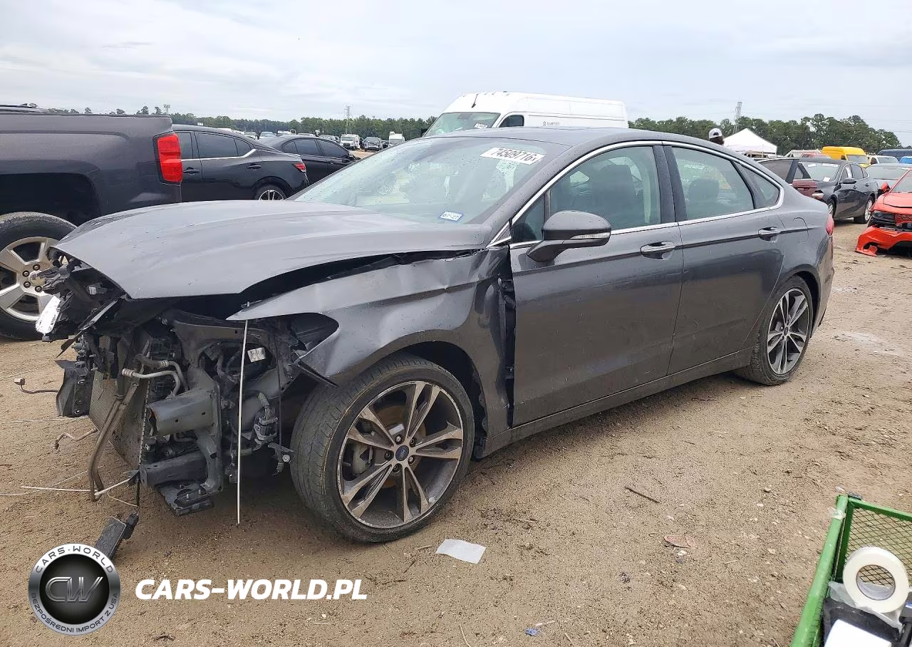 2020 Ford Fusion Titanium VIN:3FA6P0D90LR137254 - 1