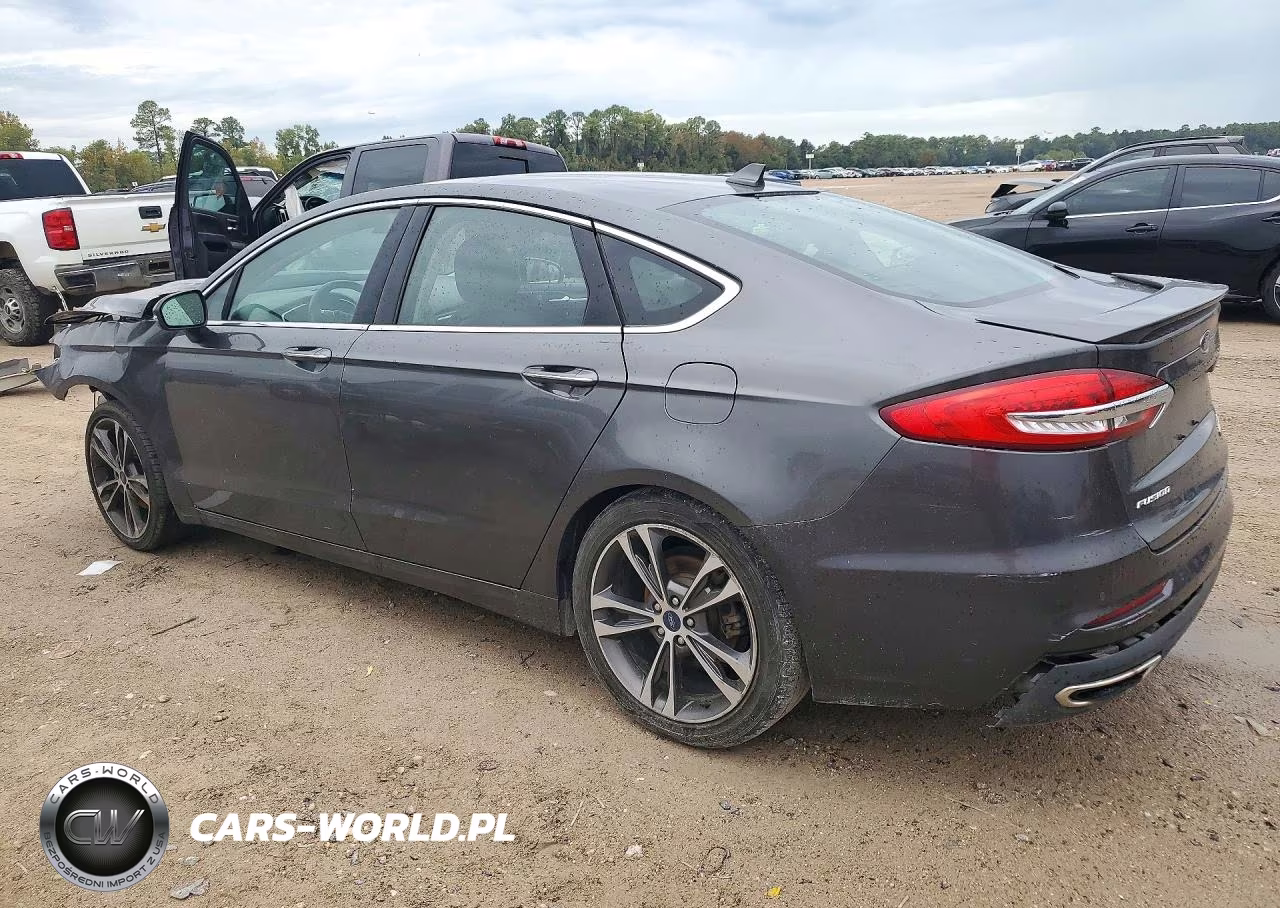 2020 Ford Fusion Titanium VIN:3FA6P0D90LR137254 - 2