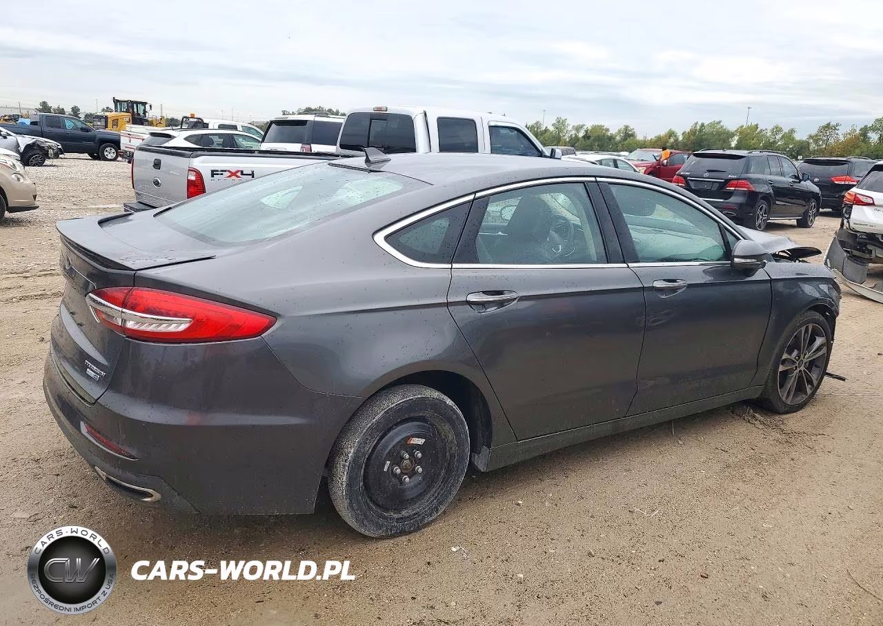 2020 Ford Fusion Titanium VIN:3FA6P0D90LR137254 - 3