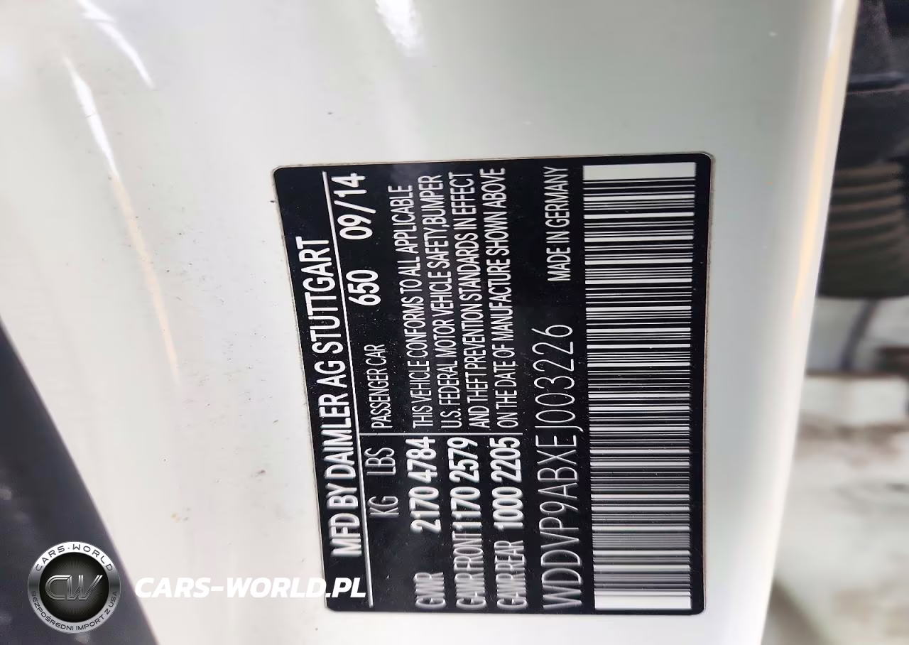 2014 Mercedes-Benz B Electric VIN:WDDVP9ABXEJ003226 - 12