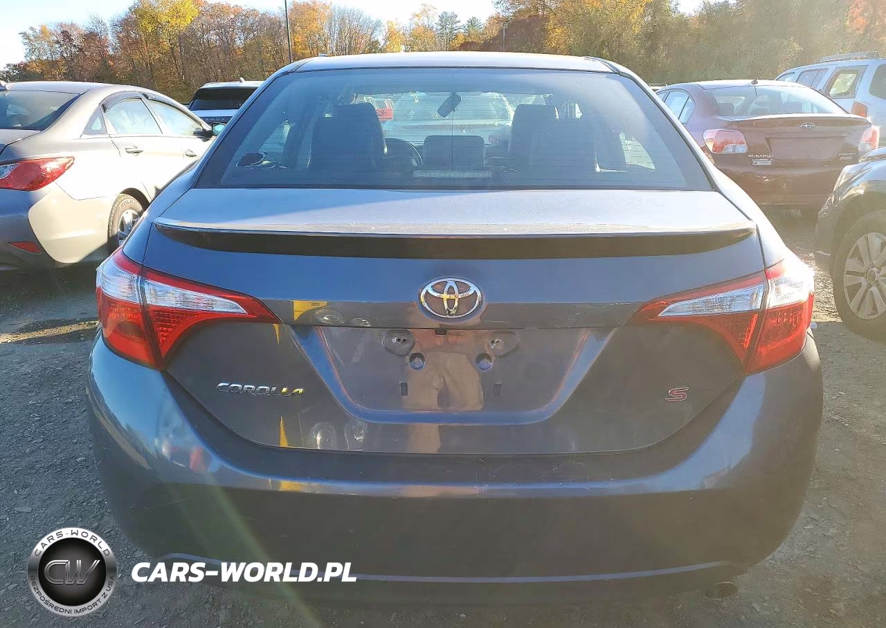 2015 Toyota Corolla S VIN:2T1BURHE6FC324618 - 6
