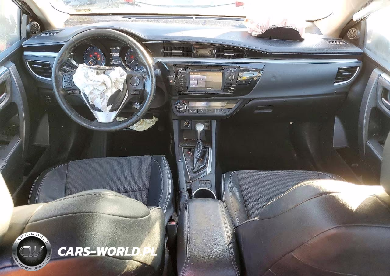 2015 Toyota Corolla S VIN:2T1BURHE6FC324618 - 8