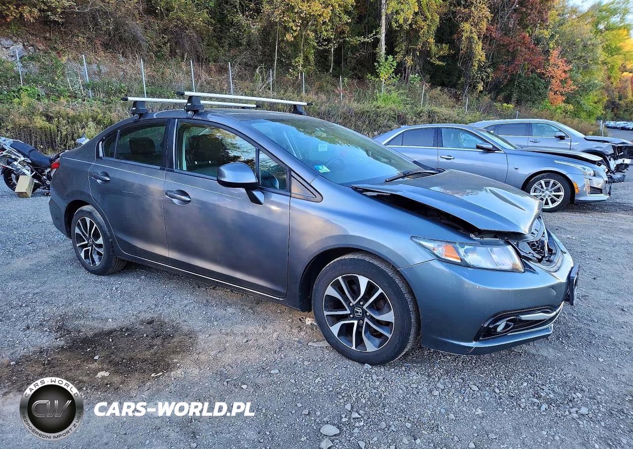 2013 Honda Civic Exl VIN:2HGFB2F98DH517751 - 4