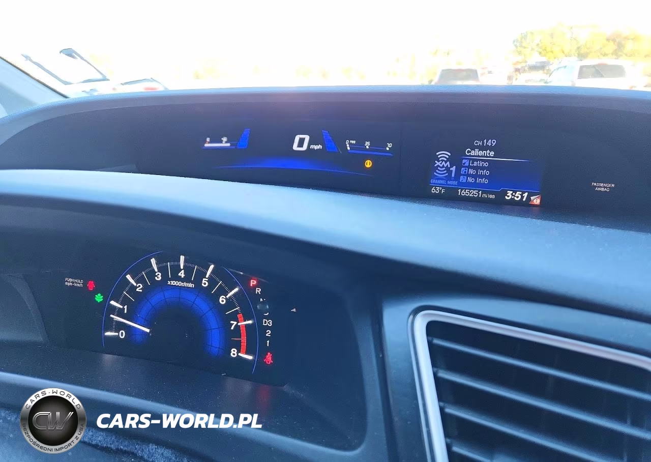 2013 Honda Civic Exl VIN:2HGFB2F98DH517751 - 9