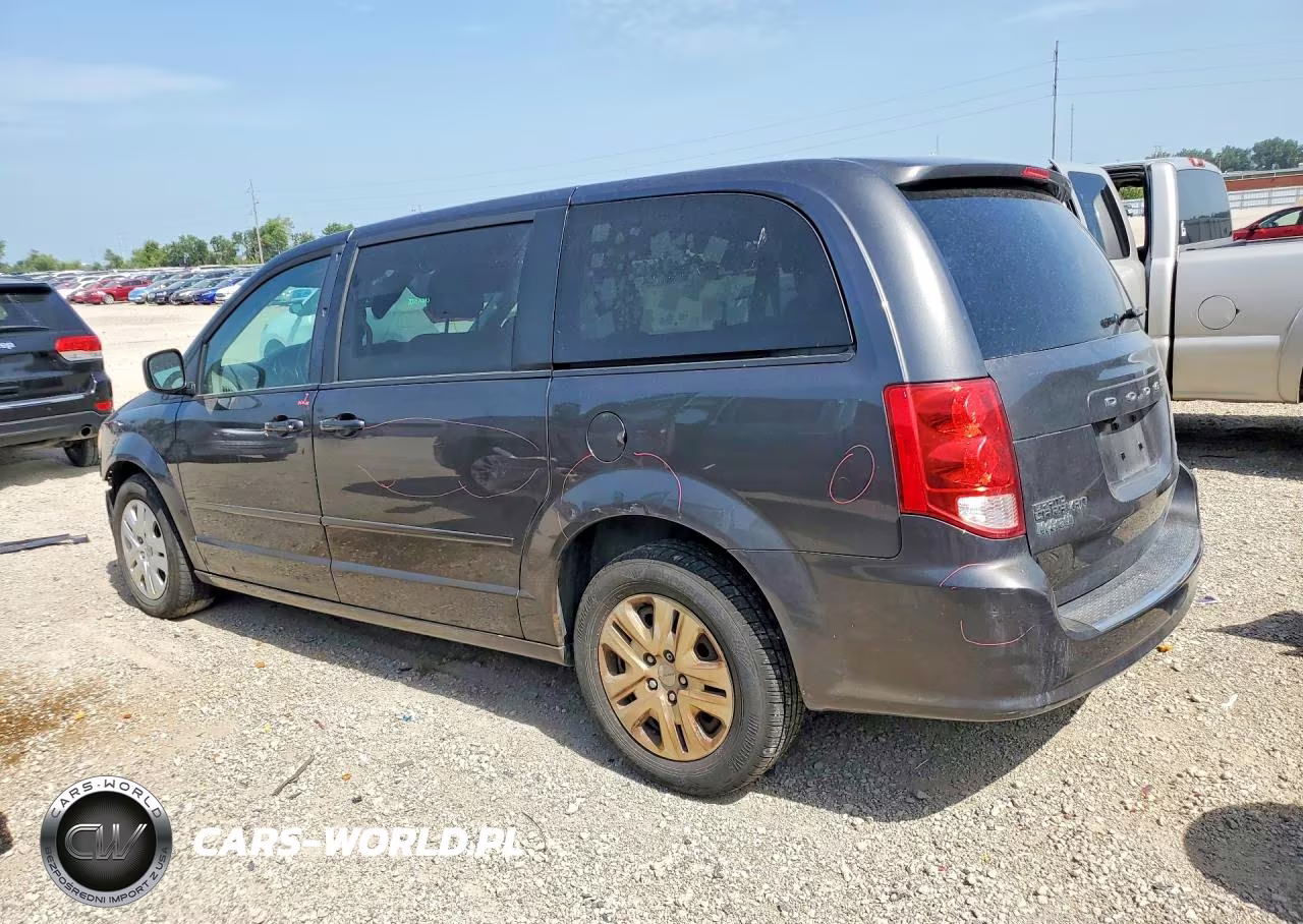 2016 Dodge Grand Caravan Se VIN:2C4RDGBG2GR379646 - 2