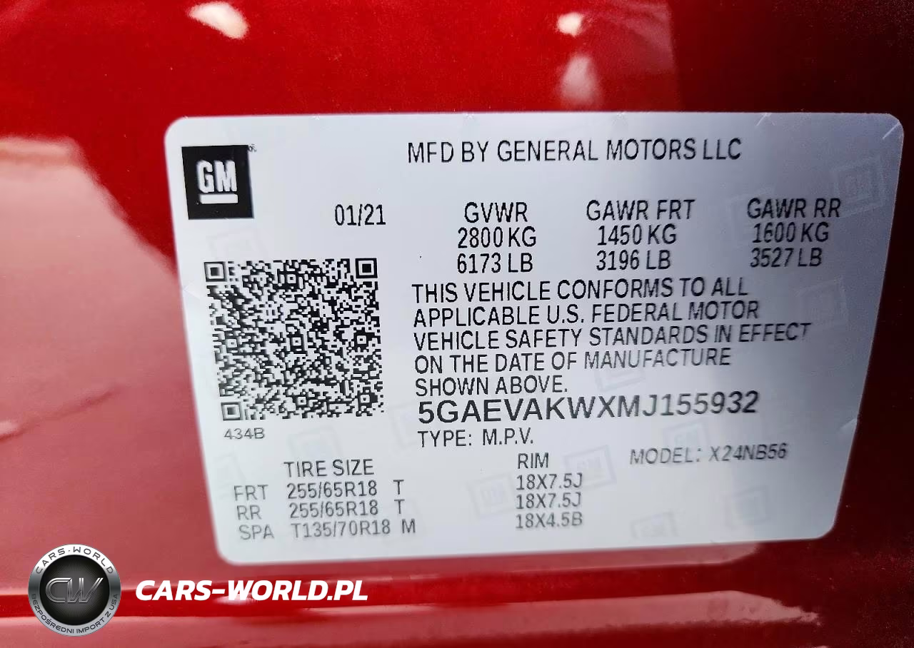 2021 Buick Enclave Essence VIN:5GAEVAKWXMJ155932 - 14