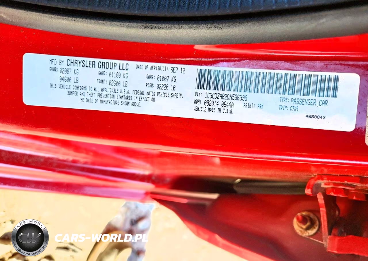 2013 Dodge Avenger Se VIN:1C3CDZAB2DN536399 - 12