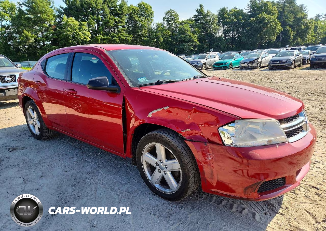 2013 Dodge Avenger Se VIN:1C3CDZAB2DN536399 - 4
