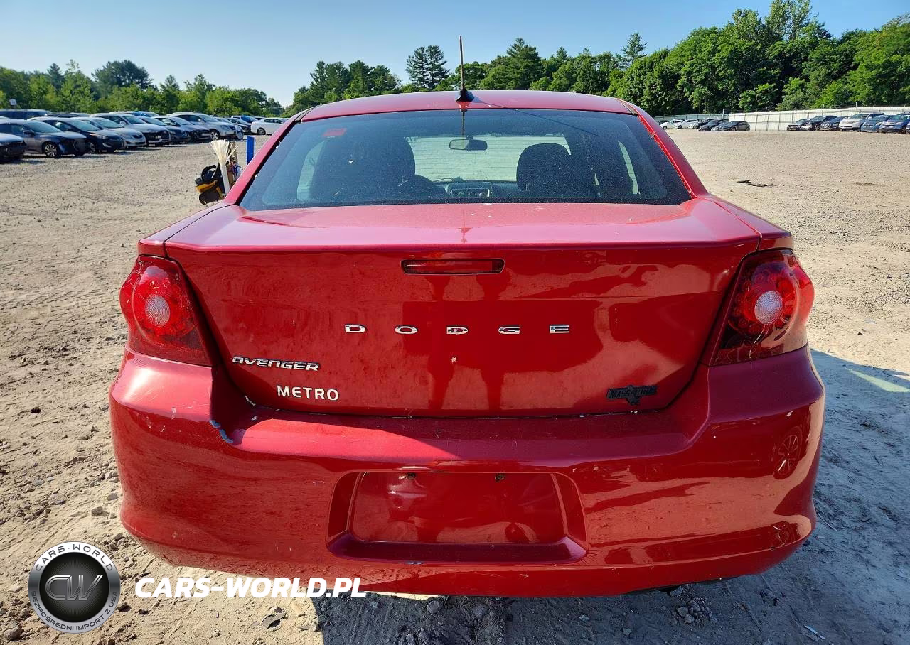 2013 Dodge Avenger Se VIN:1C3CDZAB2DN536399 - 6