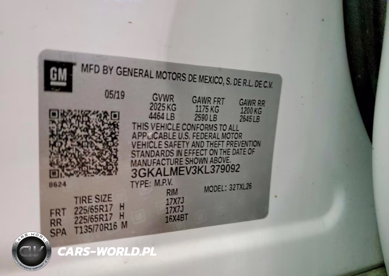 2019 GMC Terrain Sle VIN:3GKALMEV3KL379092 - 13