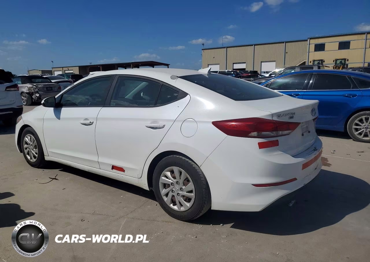 2017 Hyundai Elantra Se VIN:5NPD74LF3HH166726 - 2