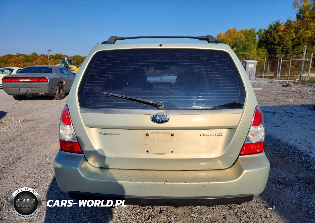 2007 Subaru Forester 2.5X VIN:JF1SG63657H741317 - 6