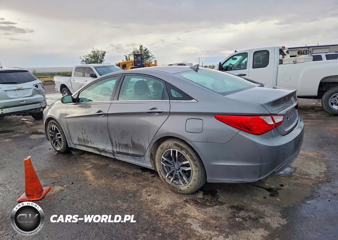 2013 Hyundai Sonata Gls VIN:5NPEB4AC3DH529371 - 2