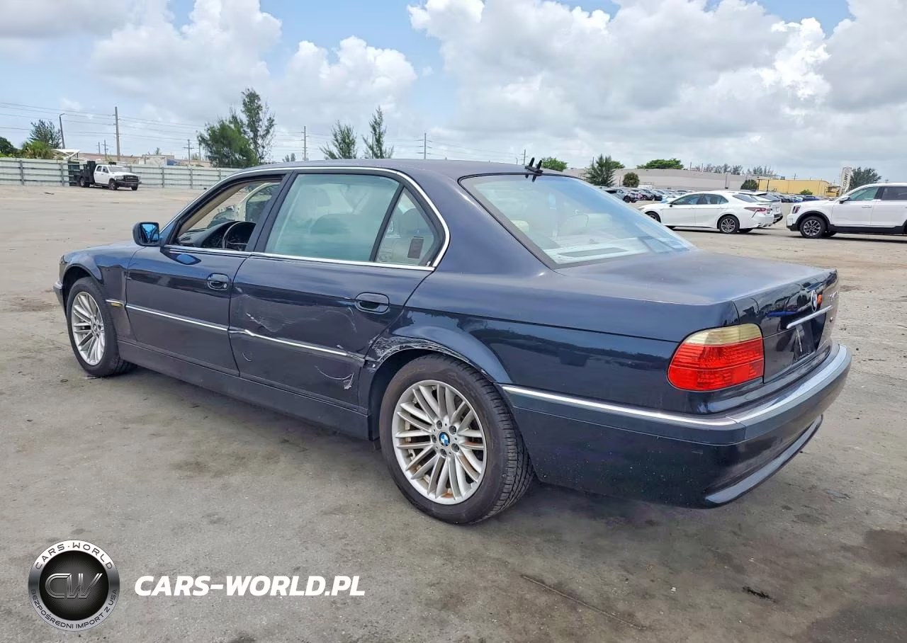 2001 BMW 740 Il VIN:WBAGH83471DP25350 - 2