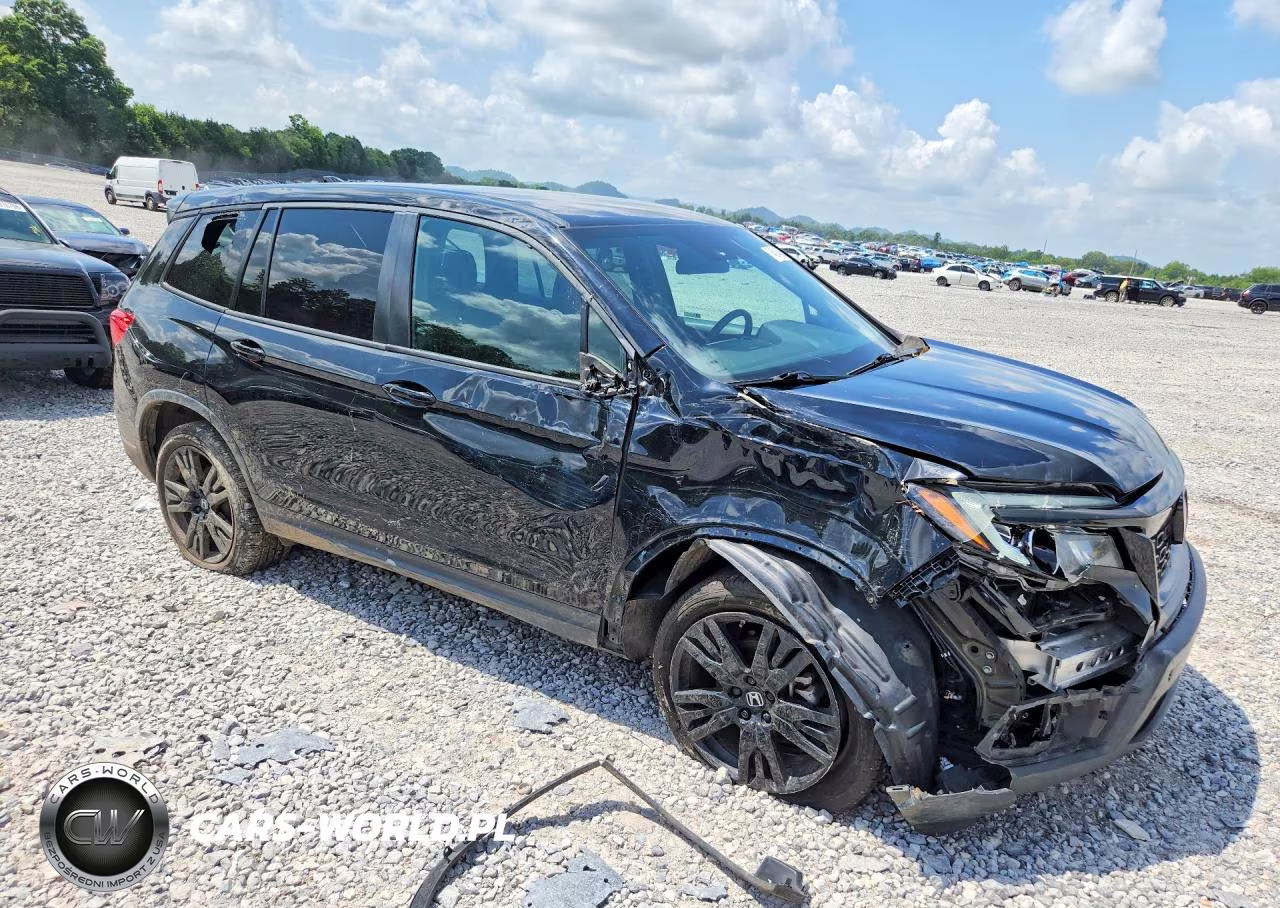 2021 Honda Passport Sport VIN:5FNYF8H27MB023031 - 4