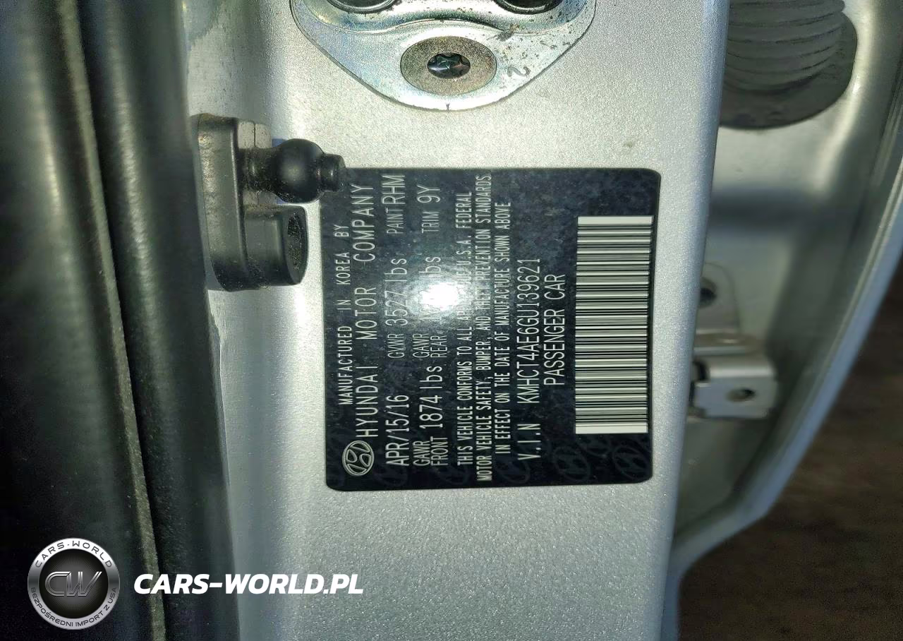 2016 Hyundai Accent Se VIN:KMHCT4AE6GU139621 - 13