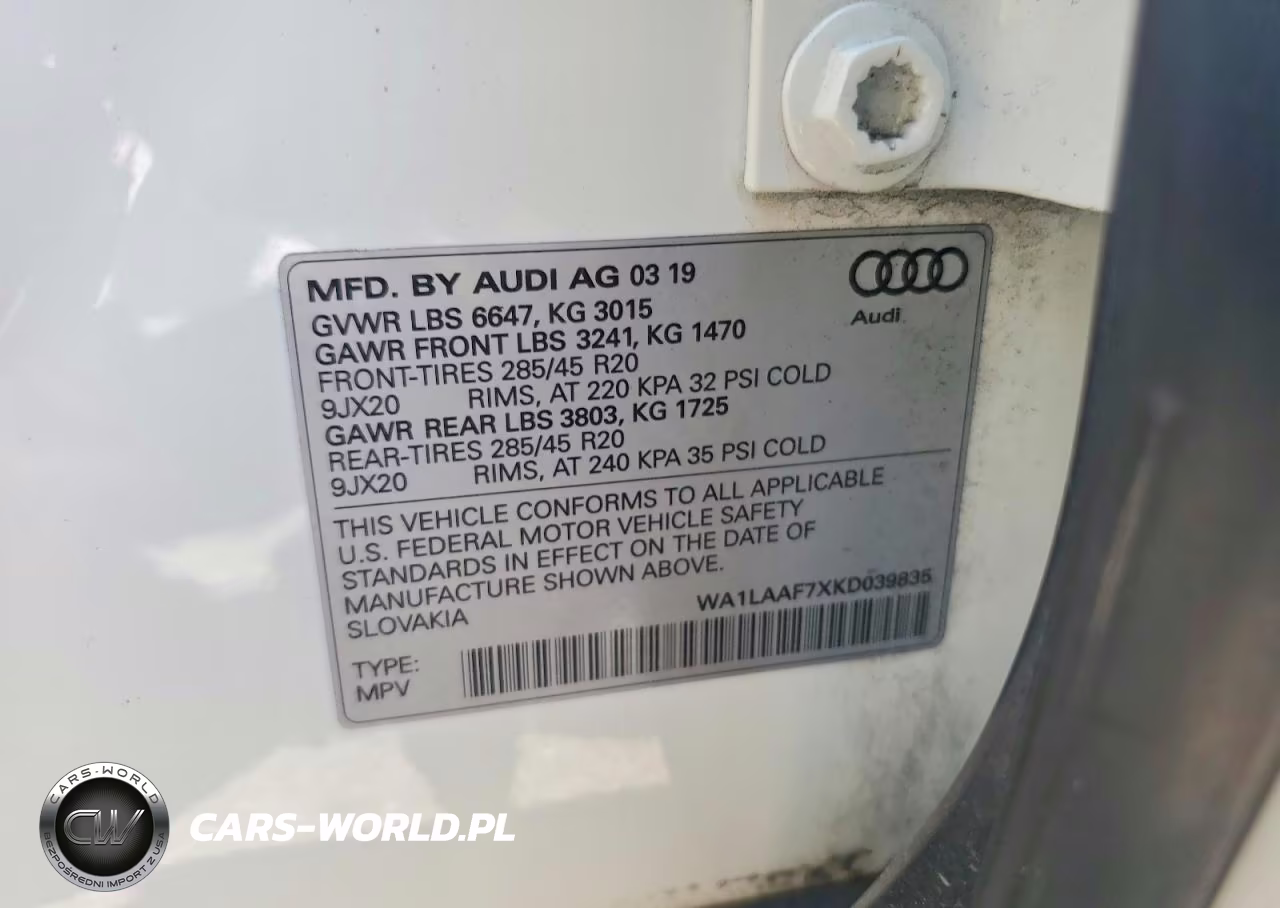 2019 Audi Q7 55 Premium-55 Se Premium VIN:WA1LAAF7XKD039835 - 13