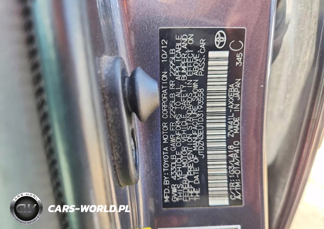 2013 Toyota Prius V Five VIN:JTDZN3EU1D3193558 - 12