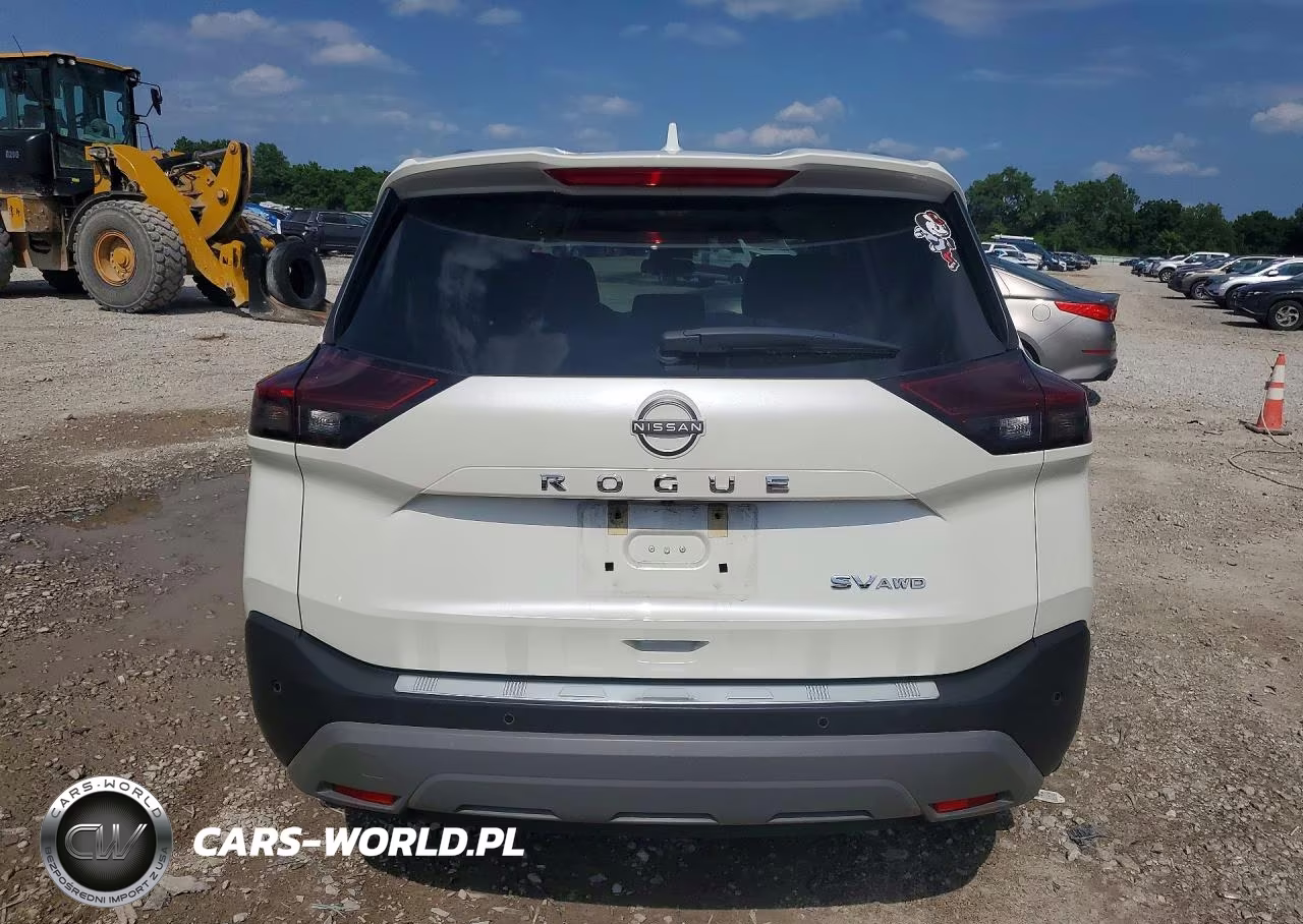 2022 Nissan Rogue Sv VIN:5N1BT3BB3NC695883 - 6