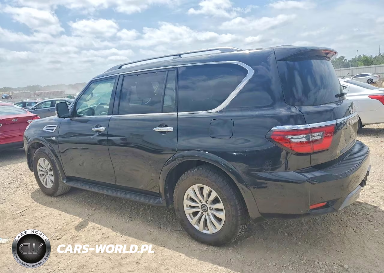 2021 Nissan Armada Sv VIN:JN8AY2AC2M9147654 - 2