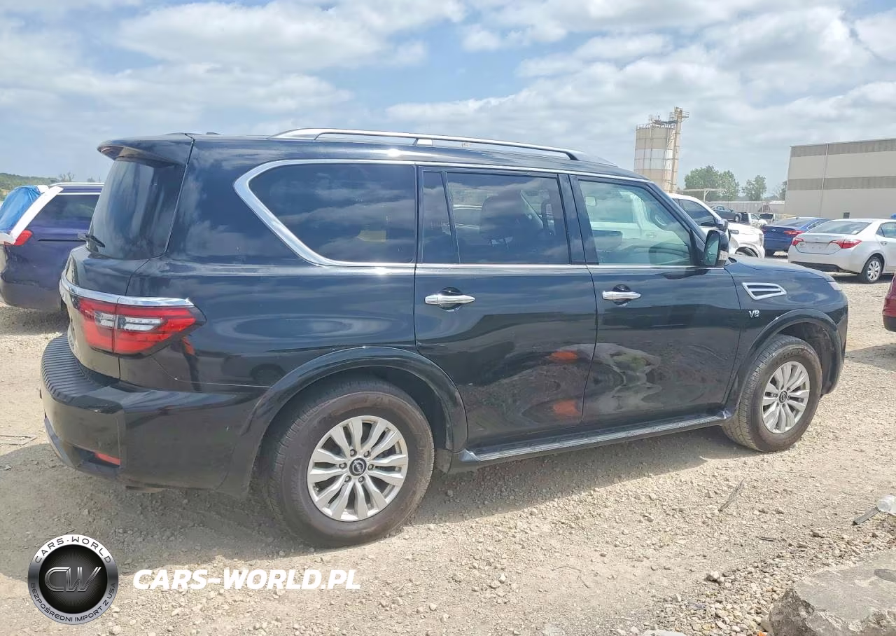 2021 Nissan Armada Sv VIN:JN8AY2AC2M9147654 - 3
