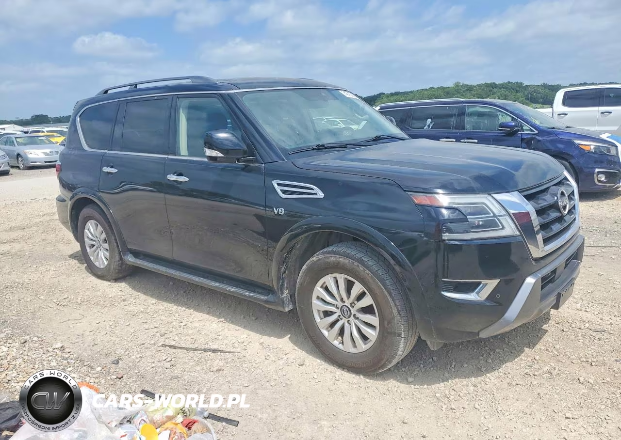 2021 Nissan Armada Sv VIN:JN8AY2AC2M9147654 - 4