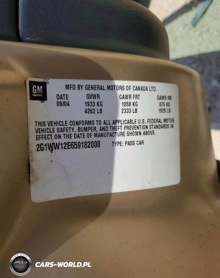 2005 Chevrolet Monte Carlo Ls VIN:2G1WW12E659182008 - 12