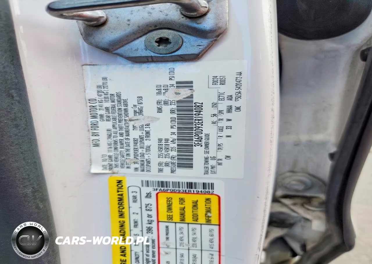2014 Ford Fusion Titanium VIN:3FA6P0D93ER194082 - 12
