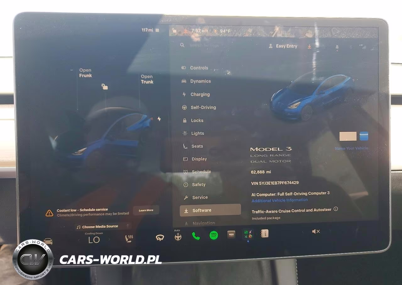 2023 Tesla Model 3 VIN:5YJ3E1EB7PF674429 - 9