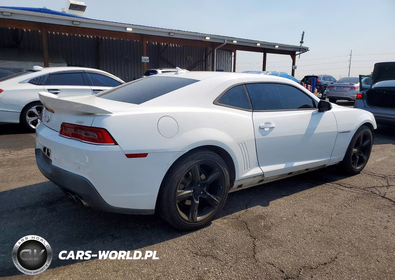 2015 Chevrolet Camaro Lt VIN:2G1FD1E35F9301443 - 3