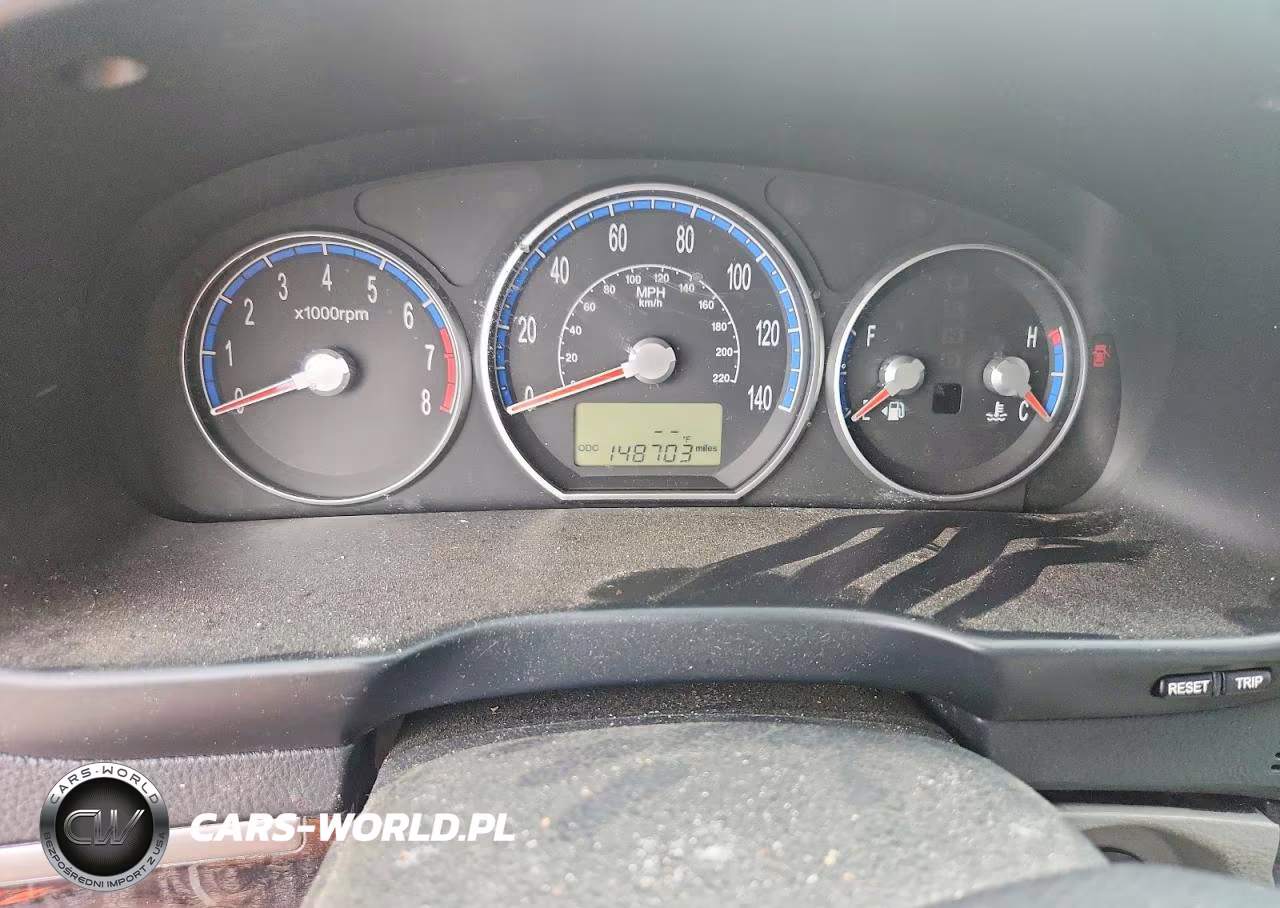 2009 Hyundai Santa Fe Gls VIN:5NMSG73D39H256657 - 9
