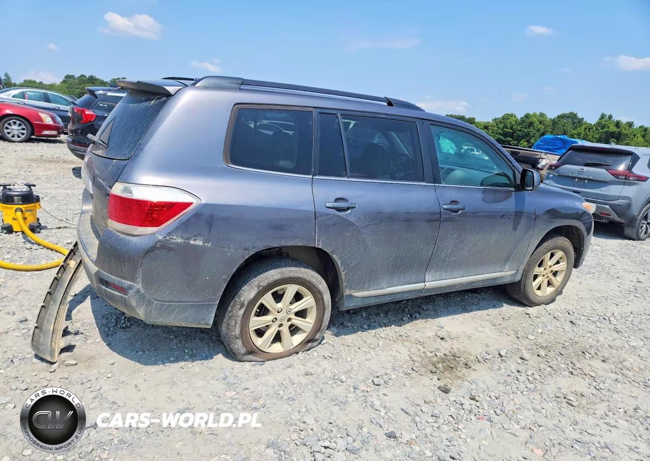 2012 Toyota Highlander Base VIN:5TDZA3EH8CS022995 - 3
