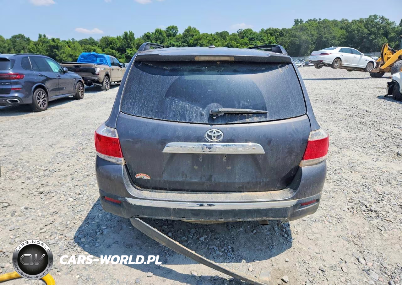 2012 Toyota Highlander Base VIN:5TDZA3EH8CS022995 - 6