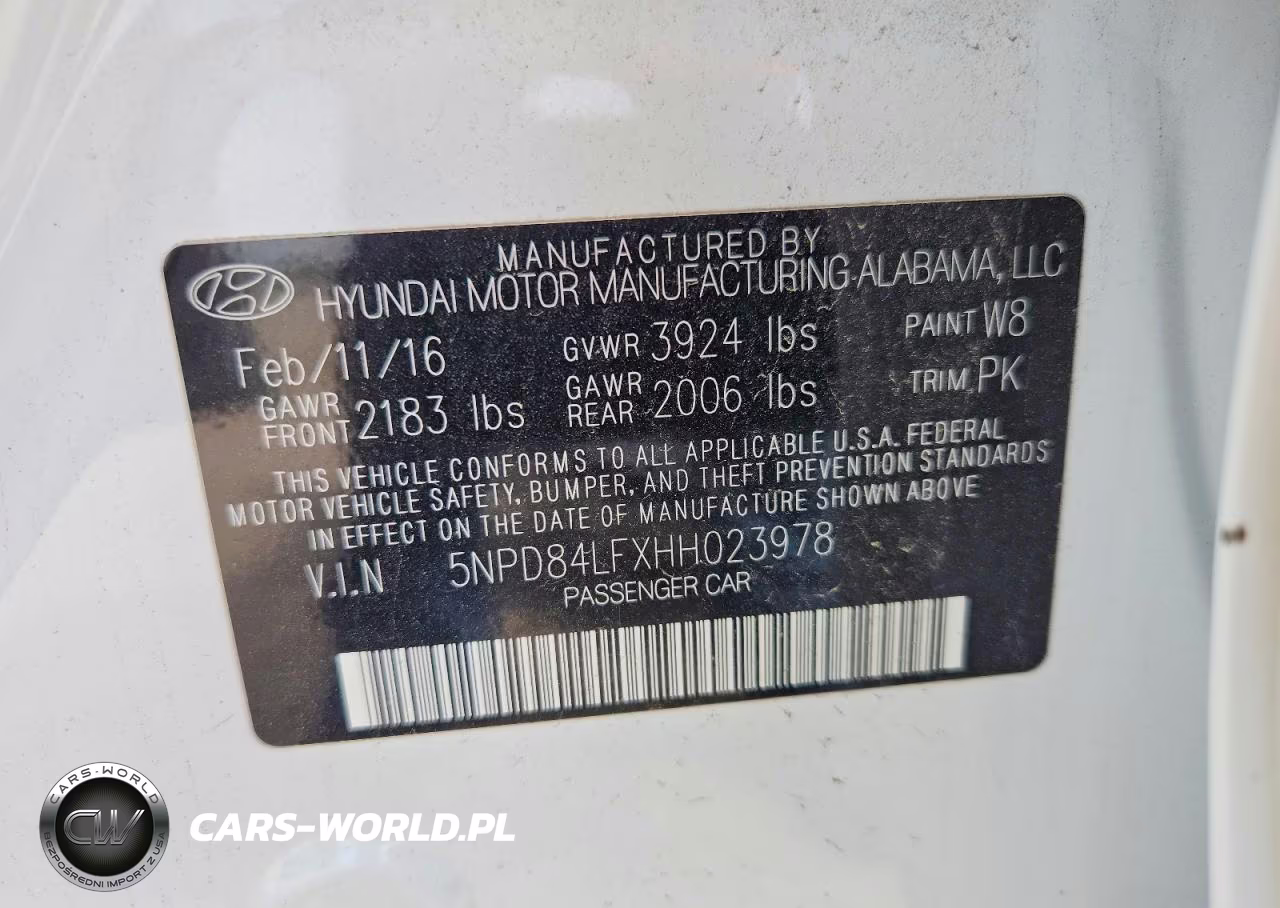 2017 Hyundai Elantra Se VIN:5NPD84LFXHH023978 - 13
