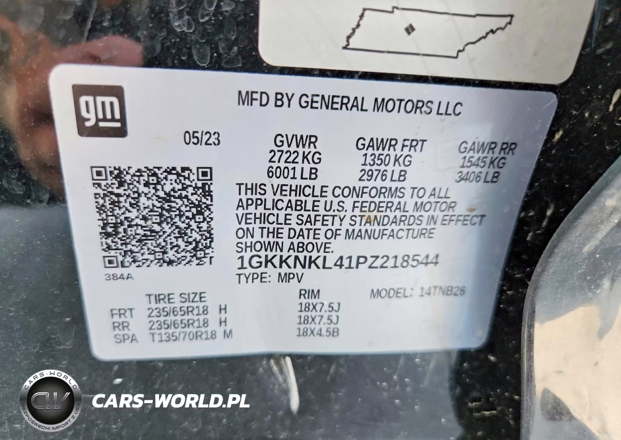 2023 GMC Acadia Sle VIN:1GKKNKL41PZ218544 - 14