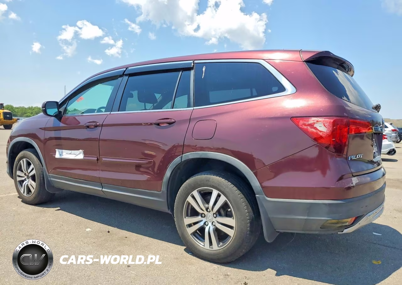 2016 Honda Pilot Exl VIN:5FNYF6H52GB003918 - 2