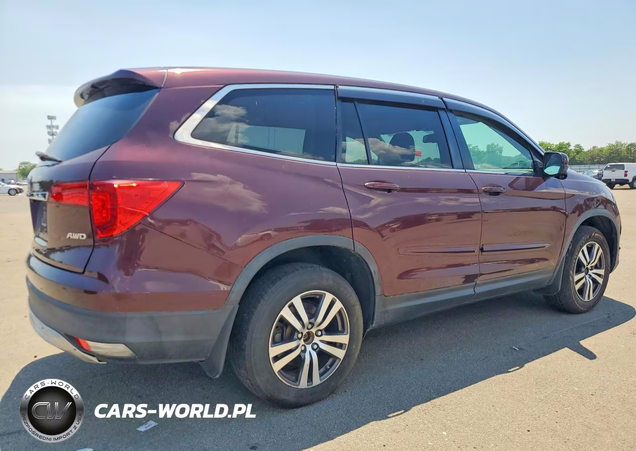 2016 Honda Pilot Exl VIN:5FNYF6H52GB003918 - 3
