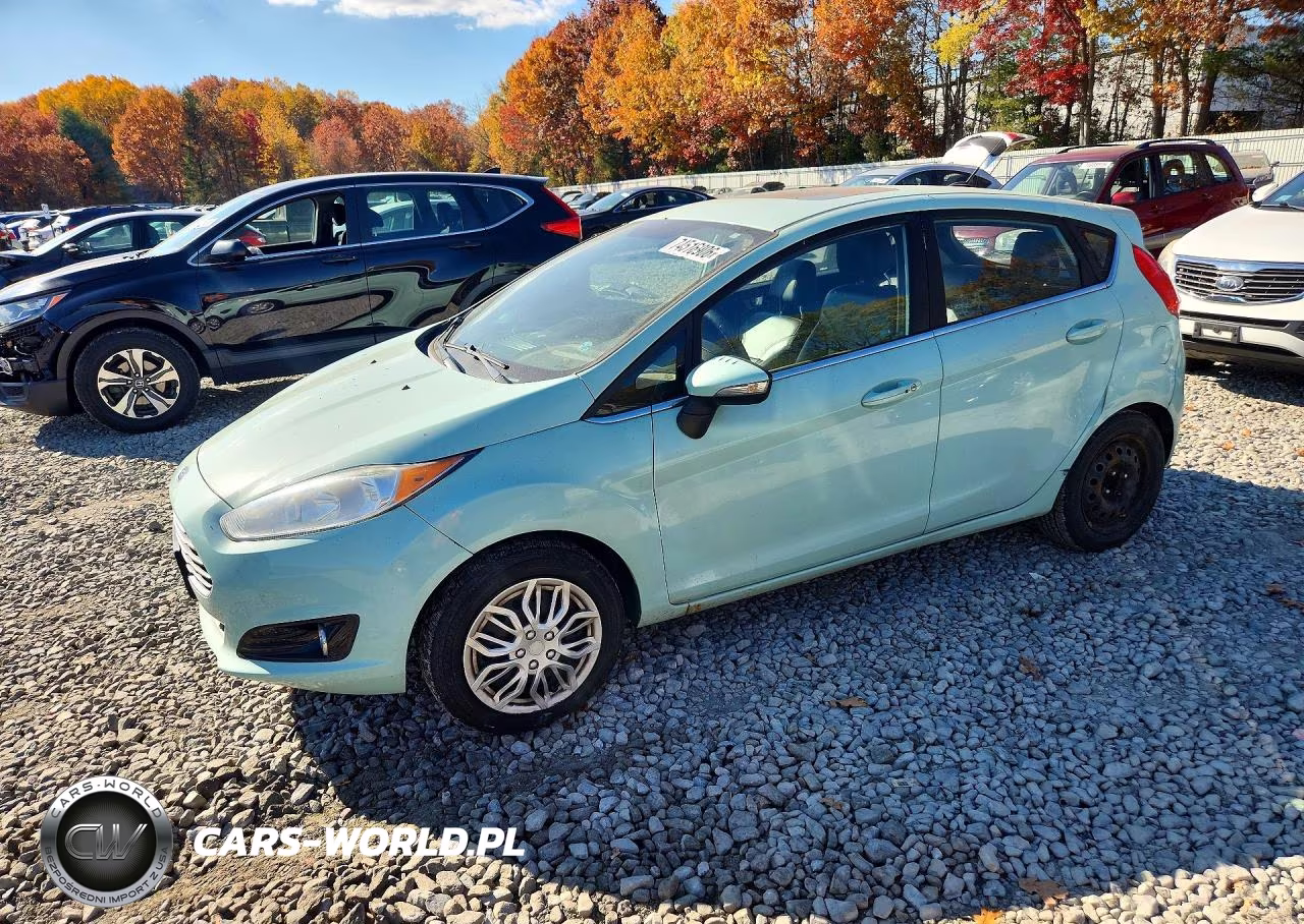 2017 Ford Fiesta Titanium VIN:3FADP4FJ4HM136506 - 1