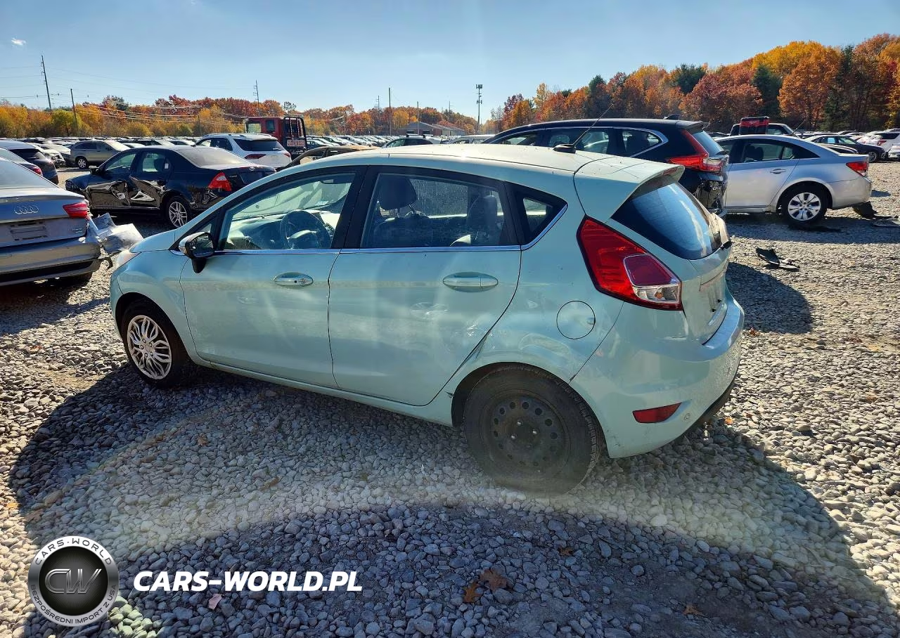 2017 Ford Fiesta Titanium VIN:3FADP4FJ4HM136506 - 2