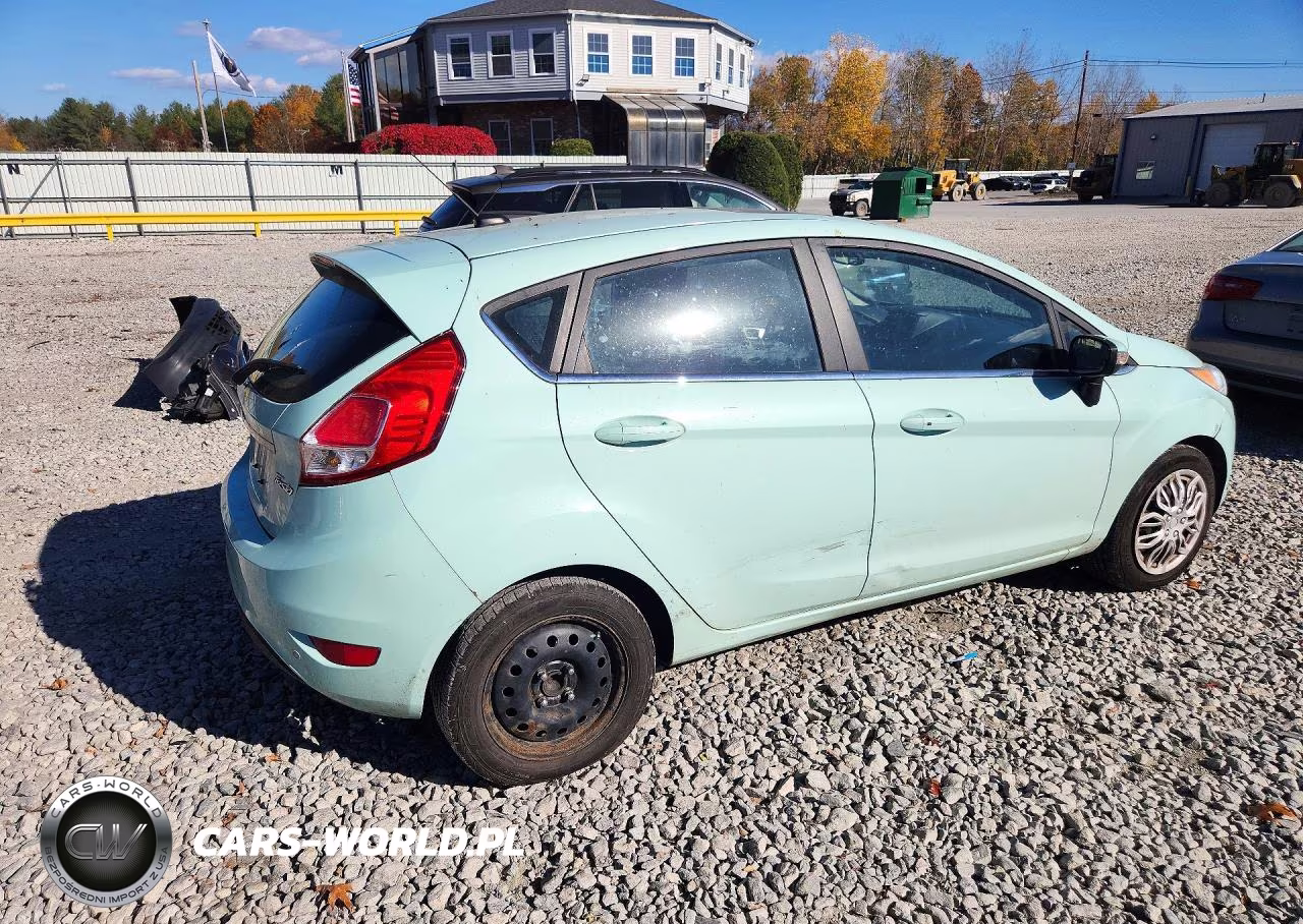 2017 Ford Fiesta Titanium VIN:3FADP4FJ4HM136506 - 3