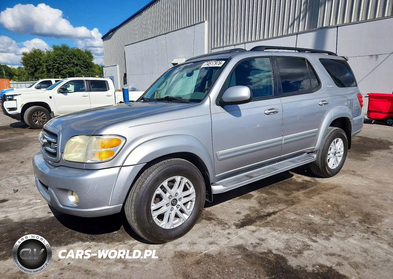 2001 Toyota Sequoia Limited VIN:5TDBT48A21S043886 - 1
