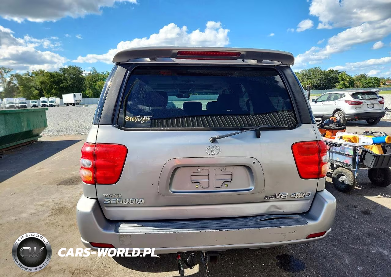 2001 Toyota Sequoia Limited VIN:5TDBT48A21S043886 - 6