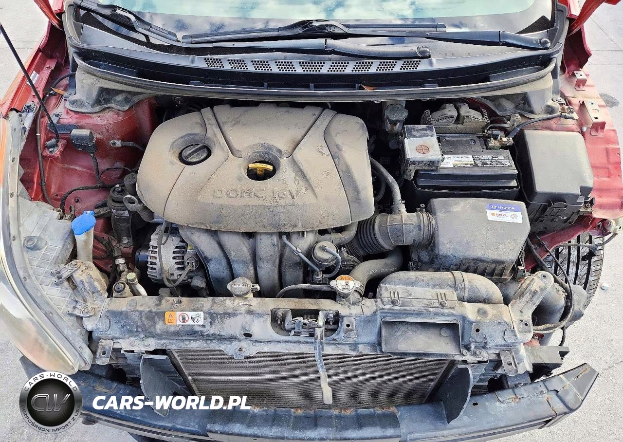 2012 Hyundai Elantra Gls VIN:KMHDH4AE1CU266339 - 11