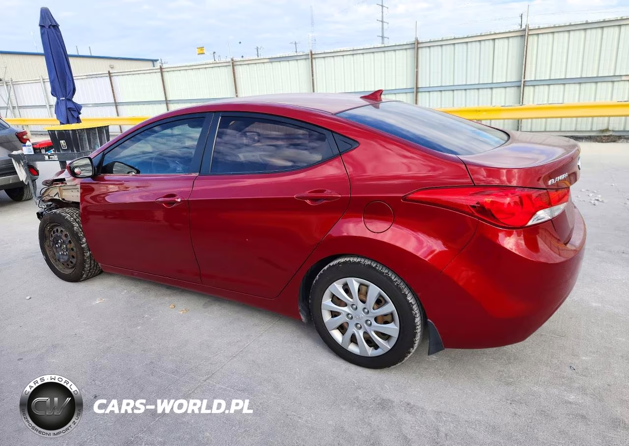 2012 Hyundai Elantra Gls VIN:KMHDH4AE1CU266339 - 2