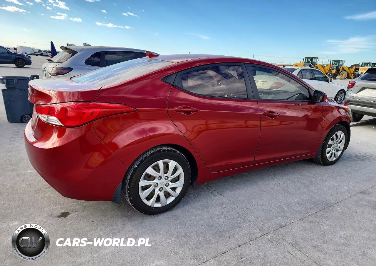 2012 Hyundai Elantra Gls VIN:KMHDH4AE1CU266339 - 3