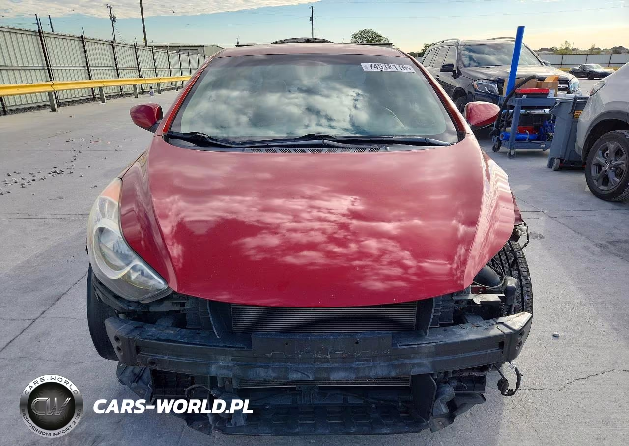 2012 Hyundai Elantra Gls VIN:KMHDH4AE1CU266339 - 5