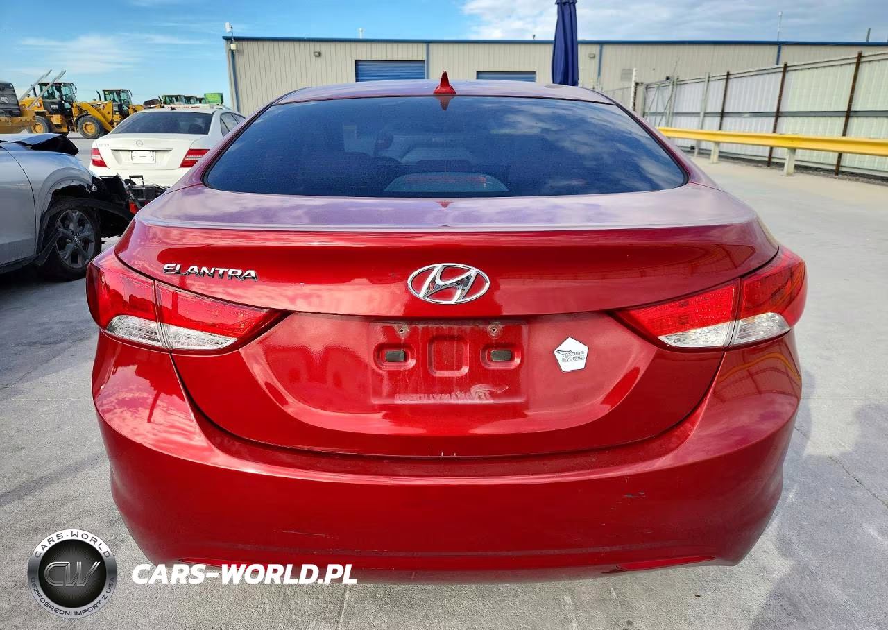 2012 Hyundai Elantra Gls VIN:KMHDH4AE1CU266339 - 6