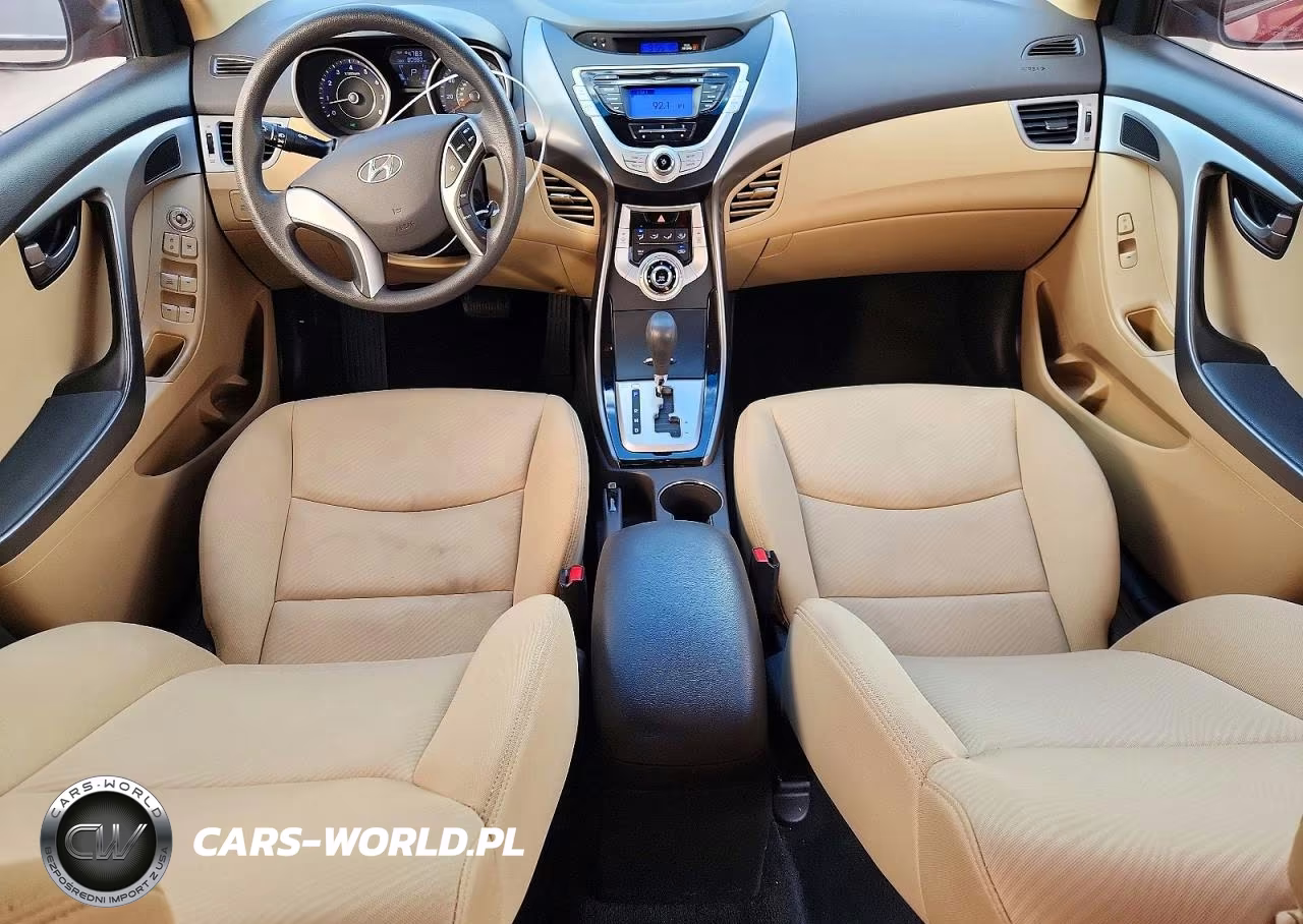 2012 Hyundai Elantra Gls VIN:KMHDH4AE1CU266339 - 8