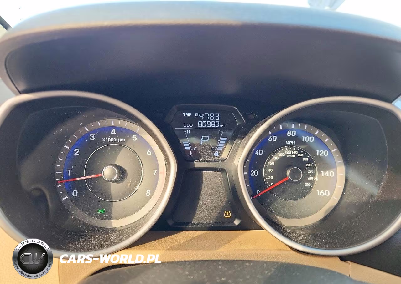2012 Hyundai Elantra Gls VIN:KMHDH4AE1CU266339 - 9